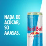 Pack de 4 latas Red Bull Energético, Sugar Free, Sem Açúcar, 250 ml cada
