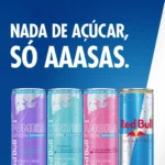 Pack de 4 latas Red Bull Energético, Sugar Free, Sem Açúcar, 250 ml cada