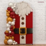 Painel De Festa Romano Natal Decoração Para Festa Natalina Em Tecido 1x2m