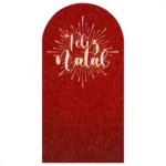 Painel De Festa Romano Natal Decorativo Sublimado Veste Fácil 1x2m