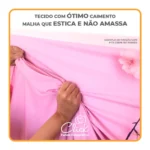 Painel Redondo Sublimado Noivado 3d Tecido C/ Elástico 1,5m