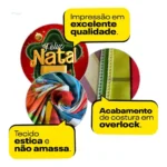 Painel Feliz Natal Alta Qualidade Retangular 1,5m X 2,20