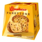 Panettone Bauducco com frutas cristalizadas e uvas passas caixa 400g
