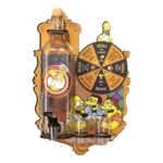 Pingometro De Parede Porta Cachaça Com Roleta Shot Divertida