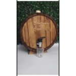 Pingometro Tonel De Pinga Barril Cachaça Roleta Doses