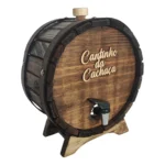 Pingometro Tonel De Pinga Barril Cachaça Roleta Doses