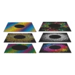 Pista De Dança Tapete Em Lona Festa Eventos Neon 1,50x1,50m