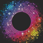 Pista De Dança Tapete Em Lona Festa Eventos Neon 3,0x3,0m