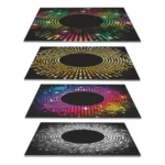 Pista De Dança Tapete Em Lona Festa Eventos Neon 3,0x3,0m