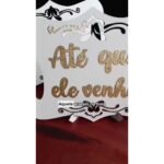 Placa De Casamento Lá Vem A Noiva Em Mdf