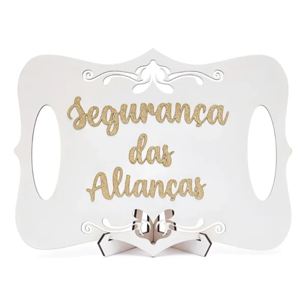 Placa De Casamento Lá Vem A Noiva Em Mdf