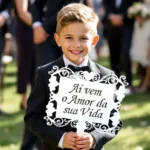 Placa Casamento P Entrada De Daminhas Na Igreja