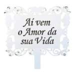 Placa Casamento P Entrada De Daminhas Na Igreja