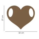 Placa La Vem A Noiva Corte Premium Daminha Casamento Mdf