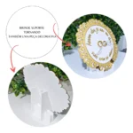 Placa Pajem E Porta Aliança Jesus Nosso Convidado De Honra