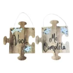2 Placas D/ Cadeira Noivos Decoração Casamento Personalizada