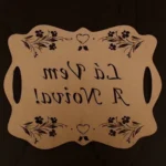 Plaquinha Casamento Entrada De Igreja P7 Lá Vem A Noiva