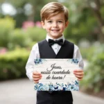 Plaquinha De Casamento Jesus Nosso Convidad Adesivada