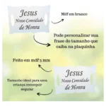 Plaquinha Casamento Entrada Jesus Nosso Convidado De Honra