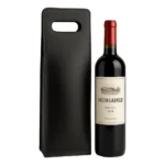 Porta Vinho Em Couro Sintético Embalagem Luxo Presente