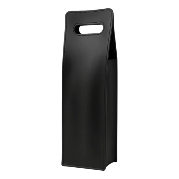 Porta Vinho Em Couro Sintético Embalagem Luxo Presente