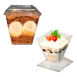 Pote Acrilico Mousse Pic 151 /150ml C/tampa 50un Plastilania Cor Transparente