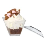 Pote Acrilico Mousse Pic 151 /150ml C/tampa 50un Plastilania Cor Transparente