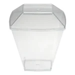 Pote Acrilico Mousse Pic 151 /150ml C/tampa 50un Plastilania Cor Transparente