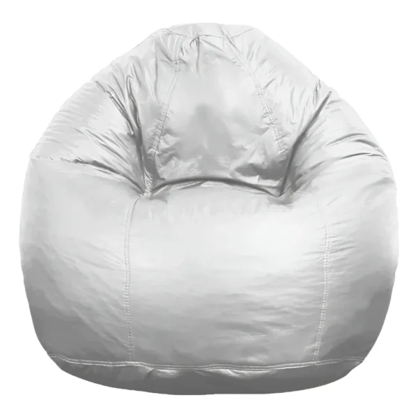 Puff Sparky Sem Enchimento Modelo Pêra Oiadecor Cor Branco