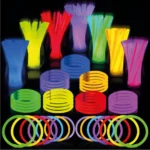 Pulseira Neon 200 Un Colorido Festa, Show Luz Brilho Balada