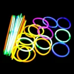 Pulseira Neon 200 Und Balada Festa Fluorescente Led Brilho