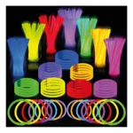 Pulseira Neon 200 Und Balada Festa Fluorescente Led Brilho