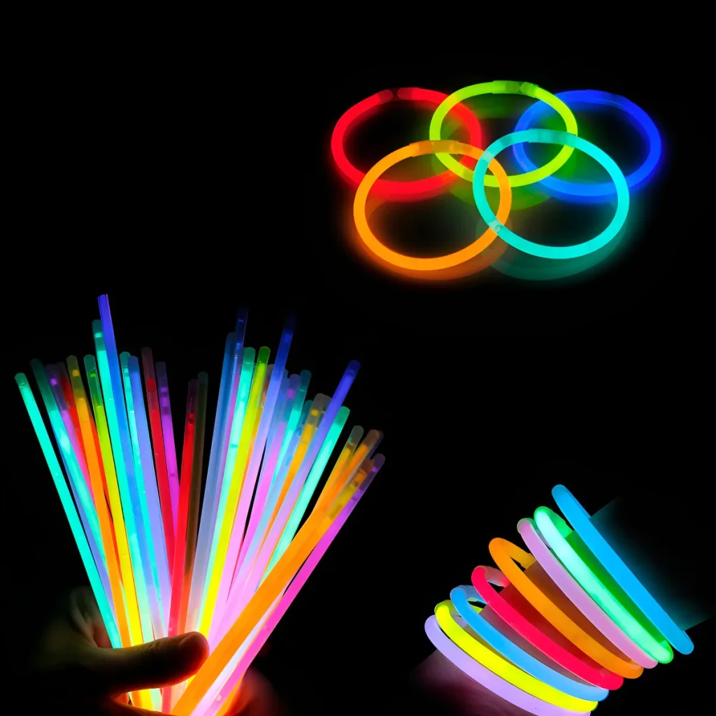 Pulseira Neon 200 Und Balada Festa Fluorescente Led Brilho Pulseira Neon 200 Und Balada Festa Fluorescente Led Brilho
