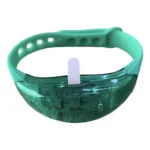 120 Pulseiras Led Pisca Batida Música Ajustavel Festa Balada