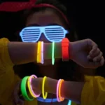 Pulseiras Neon Festa Balada Fluorescente Led 100 Unidade
