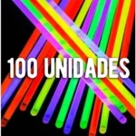 Pulseiras Neon Festa Balada Fluorescente Led 100 Unidade