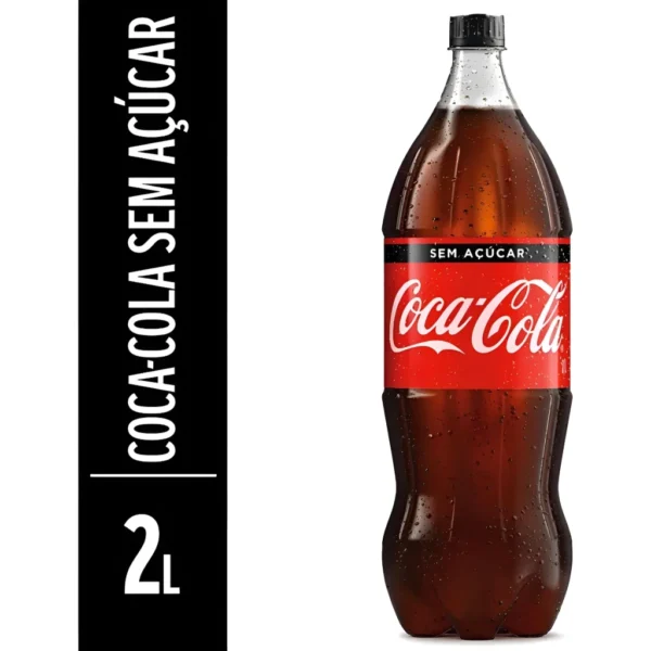 Refrigerante Coca-Cola sem Açúcar Pet 2 Litros