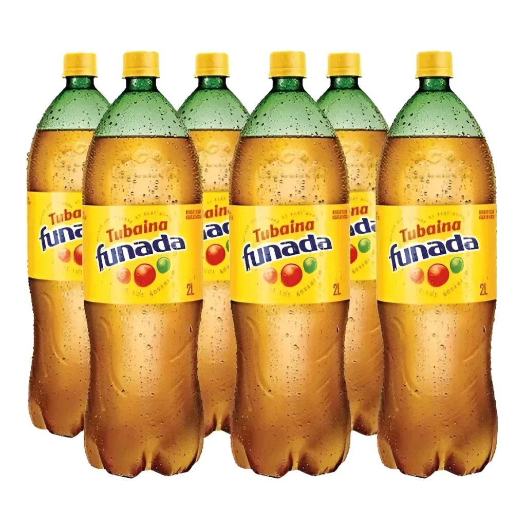 Refrigerante Tubaína Funada 2 Litros - 6 Unidades Refrigerante Tubaína Funada 2 Litros - 6 Unidades