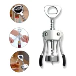 Saca Rolha Aço Inox Utilidade Para Cozinha Útil Praticidade