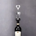 Saca Rolha Aço Inox Utilidade Para Cozinha Útil Praticidade