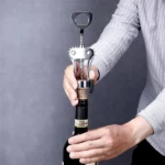 Saca Rolha Aço Inox Utilidade Para Cozinha Útil Praticidade