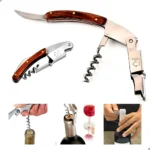 Abra Vinhos Com Facilidade E Elegância - Saca-rolhas Lorben Cor Prateado