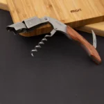 Saca Rolhas Abridor De Garrafas Vinho Profissional Aço Inox