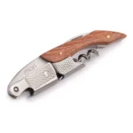 Saca Rolhas Abridor De Garrafas Vinho Profissional Aço Inox