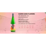 Sake Flavors Azuma Tangerina E Pimenta Rosa 740ml Licoroso