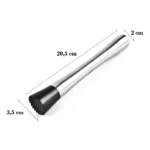 Macerador Socador De Caipirinha Para Drinks E Cozinha Inox