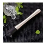 Socador Macerador Dentado Cabo Aço Inox Premium 20cm - Yazi