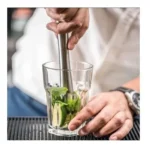 Socador Macerador Dentado Cabo Aço Inox Premium 20cm - Yazi