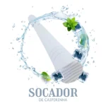 Pilão Macerador Batedor Socador Caipirinha Drinkprofissional Cor Branco