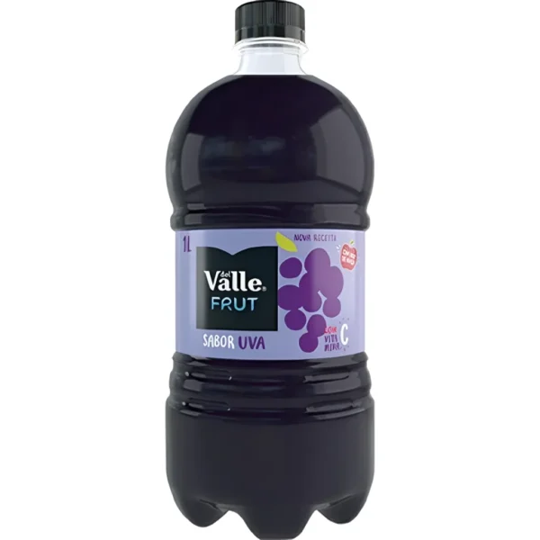Suco Del Valle Frut Sabor Uva Pet 1litro - 6 Unidades